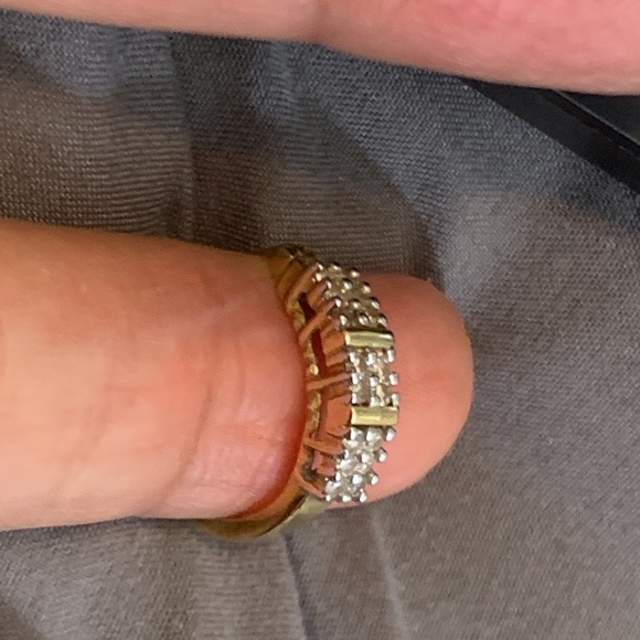 10k diamonds single Earrings. Firm - Picture 13 of 17